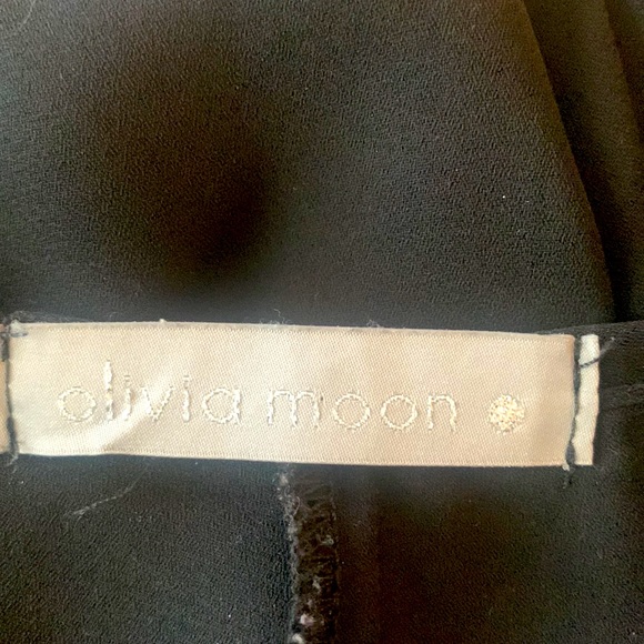 Olivia Moon black tunic with fishtail back - Picture 3 of 5